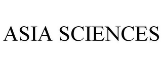 ASIA SCIENCES