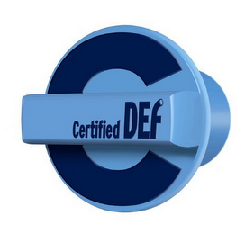 C CERTIFIED DEF