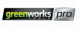 GREENWORKS TOOLS PRO