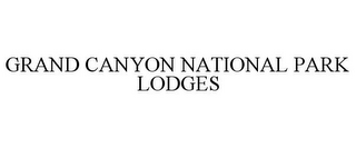 GRAND CANYON NATIONAL PARK LODGES