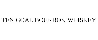 TEN GOAL BOURBON WHISKEY