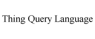 THING QUERY LANGUAGE