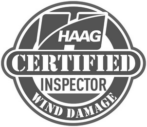 H HAAG CERTIFIED INSPECTOR WIND DAMAGE