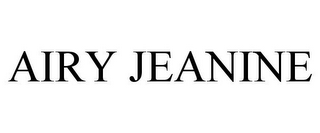 AIRY JEANINE
