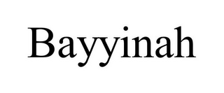 BAYYINAH