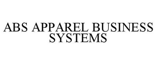 ABS APPAREL BUSINESS SYSTEMS