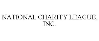 NATIONAL CHARITY LEAGUE, INC.