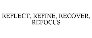 REFLECT, REFINE, RECOVER, REFOCUS