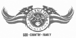 CHRIS KYLE FROG FOUNDATION GOD ­ COUNTRY FAMILY