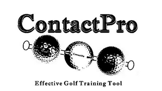 CONTACTPRO CONTACT PRO EFFECTIVE GOLF TRAINING TOOL