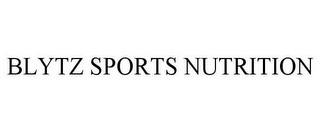 BLYTZ SPORTS NUTRITION