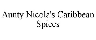 AUNTY NICOLA'S CARIBBEAN SPICES