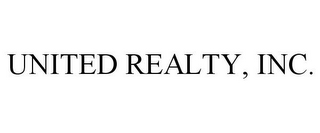 UNITED REALTY, INC.