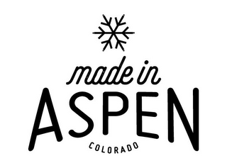 MADE IN ASPEN COLORADO