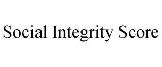 SOCIAL INTEGRITY SCORE
