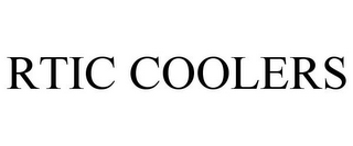 RTIC COOLERS