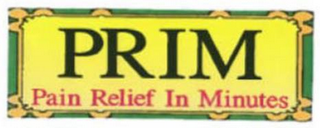 PRIM PAIN RELIEF IN MINUTES