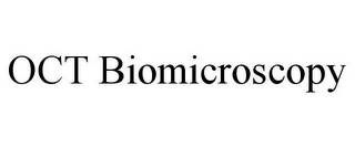 OCT BIOMICROSCOPY