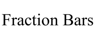 FRACTION BARS