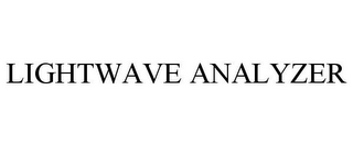 LIGHTWAVE ANALYZER