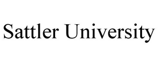 SATTLER UNIVERSITY