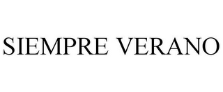 SIEMPRE VERANO