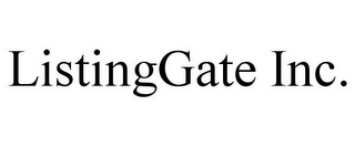 LISTINGGATE INC.