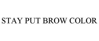 STAY PUT BROW COLOR