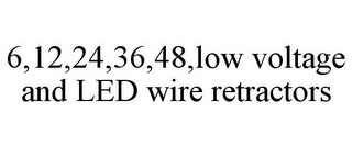 6,12,24,36,48,LOW VOLTAGE AND LED WIRE RETRACTORS