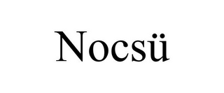 NOCSÜ