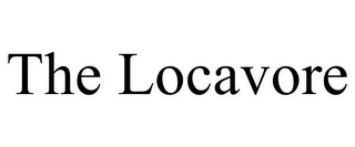THE LOCAVORE