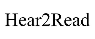 HEAR2READ