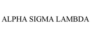 ALPHA SIGMA LAMBDA