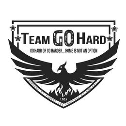 TEAM GO HARD GO HARD OR GO HARDER... HOME IS NOT AN OPTION T.GOH SURGERE ET FUGERE VEL FRAGOSUS ET ADOLEBIT