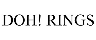 DOH! RINGS
