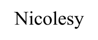 NICOLESY