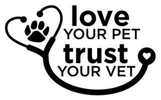 LOVE YOUR PET TRUST YOUR VET