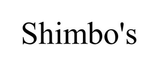 SHIMBO'S