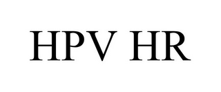 HPV HR