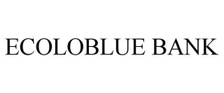 ECOLOBLUE BANK