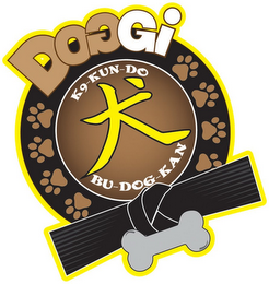 DOGGI K9-KUN-DO BU-DOG-KAN