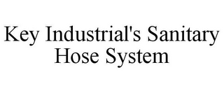 KEY INDUSTRIAL'S SANITARY HOSE SYSTEM