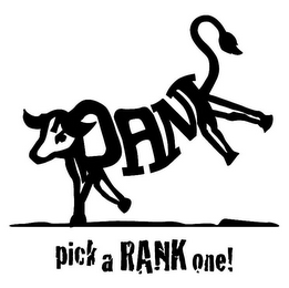 RANK PICK A RANK ONE!