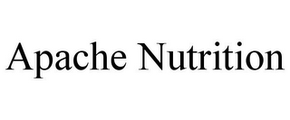 APACHE NUTRITION