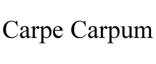 CARPE CARPUM