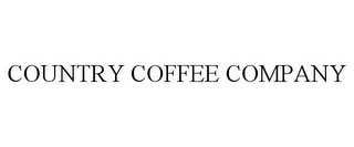 COUNTRY COFFEE COMPANY