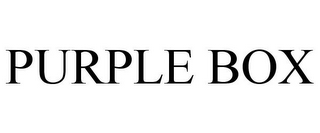 PURPLE BOX