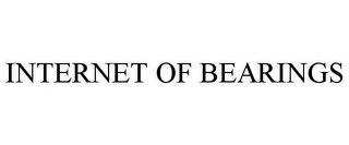 INTERNET OF BEARINGS