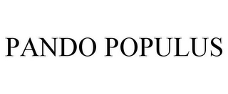 PANDO POPULUS