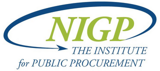 NIGP THE INSTITUTE FOR PUBLIC PROCUREMENT